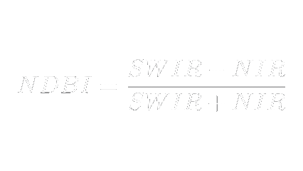 Animated visualization of NDBI equation
